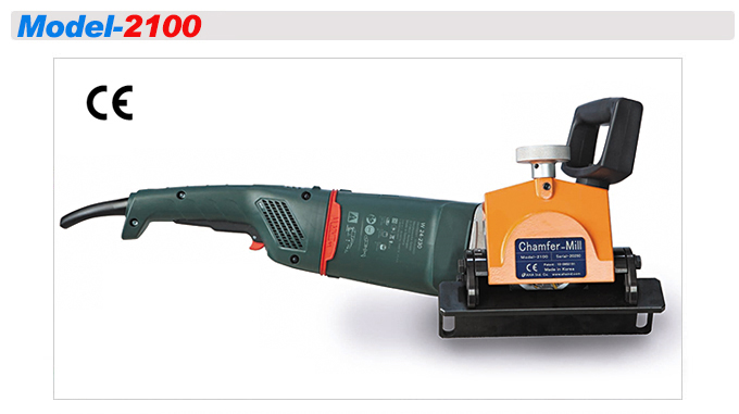 Free adjustment beveling machine